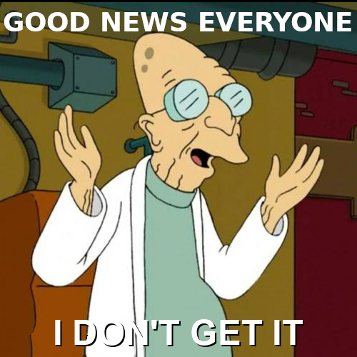 5ux meme with text: ...i don't get it